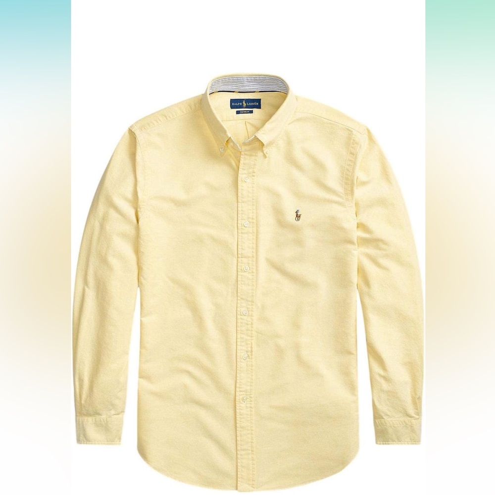POLO RALPH LAUREN Men's Long Sleeve Classic Oxford Shirt